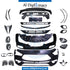 W118 2019-UP BODYKIT COMPLETE. FRONT BUMPER, GT GRILLE, REAR DIFFUSER, AND EXHAUST